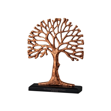 Livets træ med navn - kobber